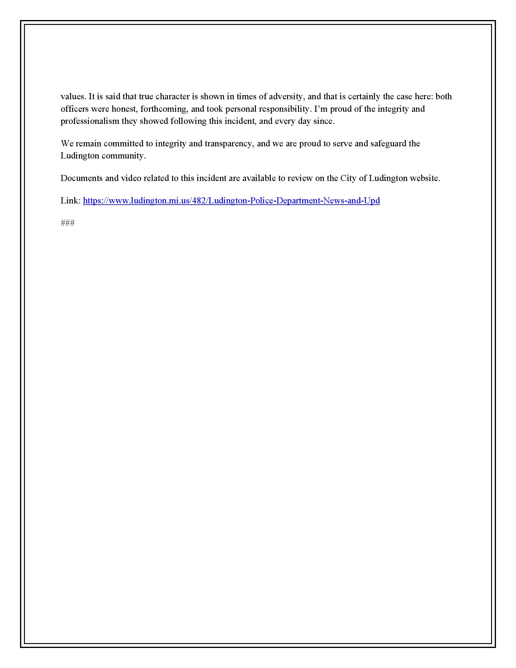 LPD Chief Statement - June 2024 Incident_Page_2